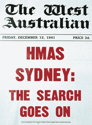 The Search Goes On: The Western Australian Newspaper