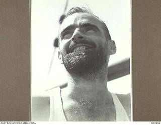 Portrait of a crew member of HMAS Sydney, a bearded sailor, Able Seaman David Leslie Williams RAN, of Fremantle, WA. Later promoted to the rank of Petty Officer, Williams was killed in action on 20 November 1941 when the HMAS Sydney was lost with all hands after an engagement with the Kormoran.