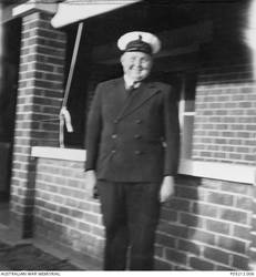 Informal portrait of Supply Assistant Gordon Stuart Walsh, HMAS Sydney. Walsh was killed in action on 20 November 1941 when HMAS Sydney sank off the Western Australian coast while battling with the German auxiliary cruiser, HSK Kormoran, which also sank. He was aged 18 years.