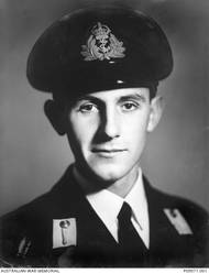 Studio portrait of Midshipman Thomas Garton Brown, RAN. Midshipman Brown enlisted in the RAN on 30 January 1934. Serving as a Lieutenant on HMAS Sydney II, Brown was was killed in action, aged 21, when the ship was sunk in the Indian Ocean by the German auxiliary cruiser Kormoran on 20 November 1941.