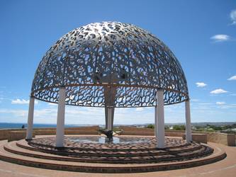 HMAS Sydney Memorial dome at Geraldton