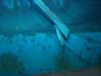Port side ship's ship side aft