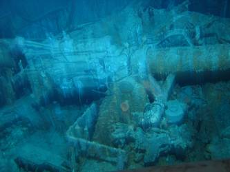 P1 4-inch gun port side