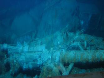 P1 4-inch gun port side