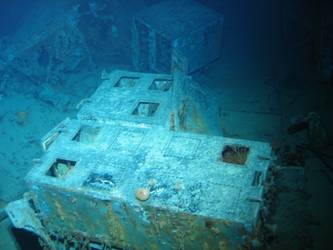 4-inch ready use lockers lying on 4-inch gun deck