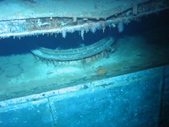 Ring gear for quadruple 21-inch torpedo tubes, port side