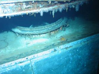 Ring gear for quadruple 21-inch torpedo tubes, port side
