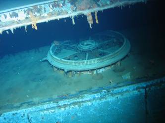 Ring gear for quadruple 21-inch torpedo tubes, stbd side
