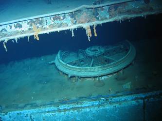 Ring gear for quadruple 21-inch torpedo tubes, stbd side