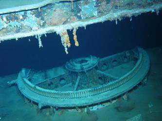 Ring gear for quadruple 21-inch torpedo tubes, stbd side