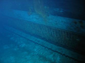 Sydney stbd bilge keel