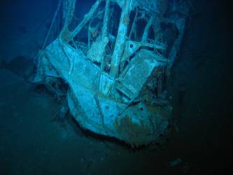 Aft searchlight platform