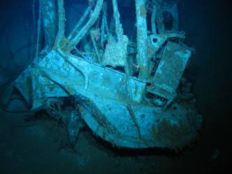 Aft searchlight platform