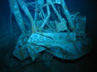 Aft searchlight platform