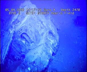 HMAS Sydney (II) Debris Field - ROV Dive 03 - 5 April 2008 - 14:17