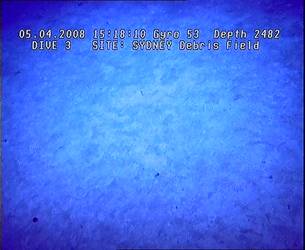 HMAS Sydney (II) Debris Field - ROV Dive 03 - 5 April 2008 - 15:17