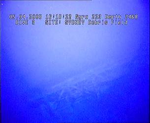 HMAS Sydney (II) Debris Field - ROV Dive 03 - 5 April 2008 - 16:18