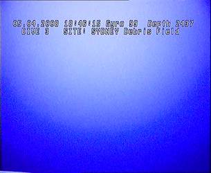HMAS Sydney (II) Debris Field - ROV Dive 03 - 5 April 2008 - 18:46
