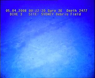 HMAS Sydney (II) Debris Field - ROV Dive 03 - 6 April 2008 - 00:12