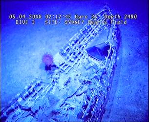 HMAS Sydney (II) Debris Field - ROV Dive 03 - 6 April 2008 - 02:12