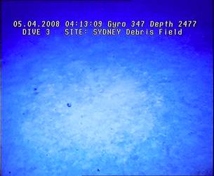 HMAS Sydney (II) Debris Field - ROV Dive 03 - 6 April 2008 - 04:12