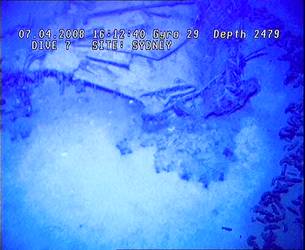 HMAS Sydney (II) Debris Field - ROV Dive 07 - 7 April 2008 - 16:12