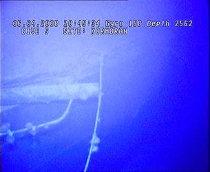 HSK Kormoran Wreck - ROV Dive 05 - 6 April 2008 - 20:49