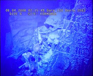 HSK Kormoran Wreck - ROV Dive 06 - 7 April 2008 - 02:15