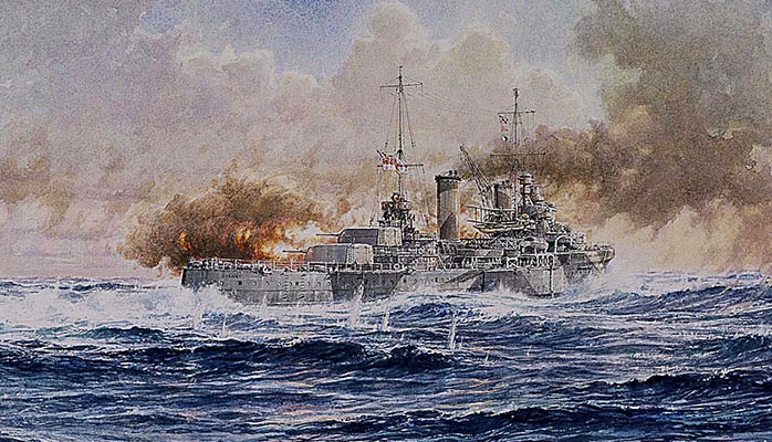 Battle between Sydney and Kormoran