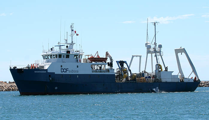 Survey vessel Geosounder